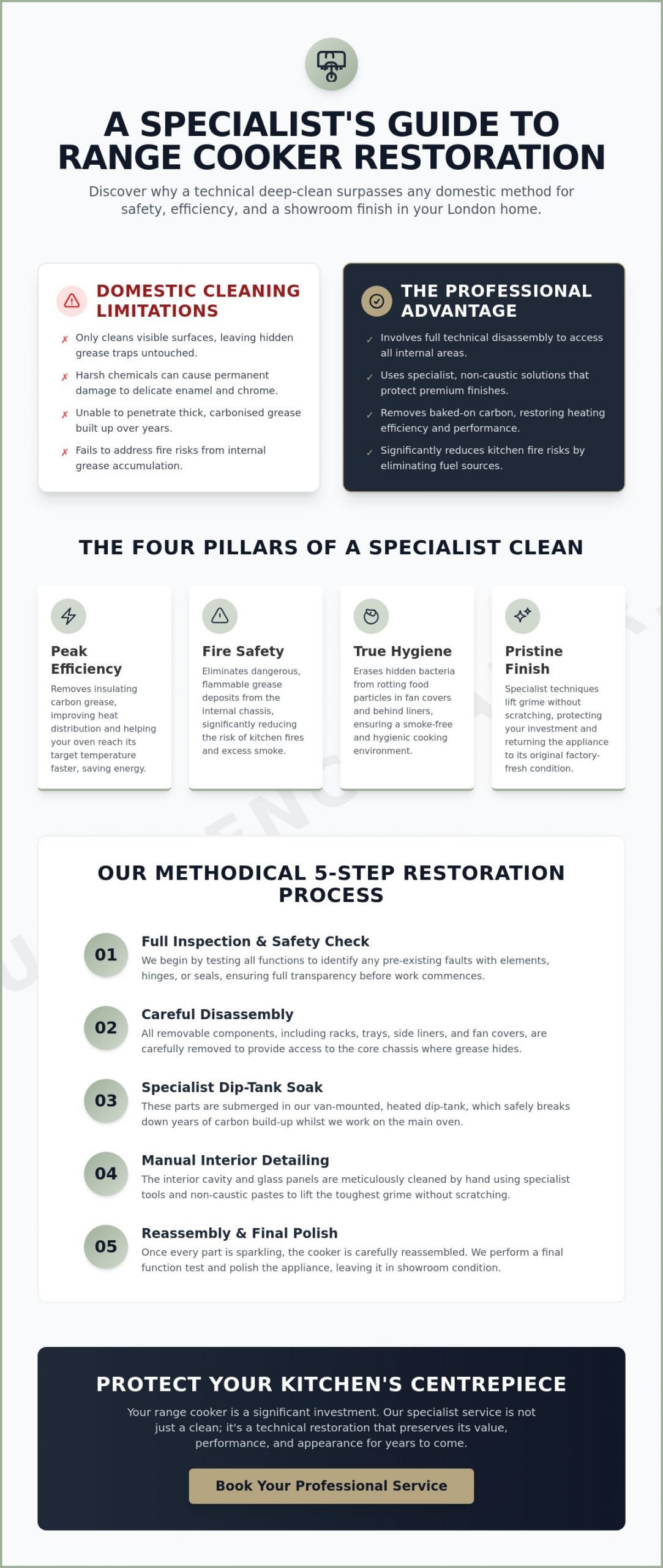 Range Cooker Cleaning London: The Specialist Deep-Clean Guide for 2026