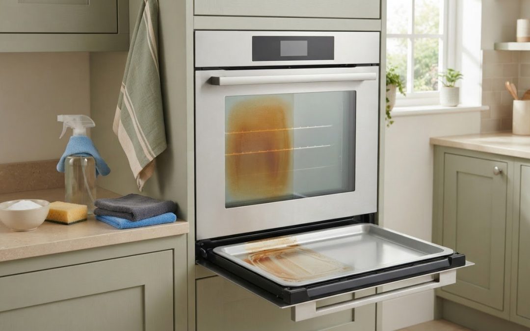 How to Get Rid of Baked-On Oven Grease Without Damaging Your Oven