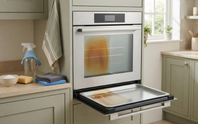 How to Get Rid of Baked-On Oven Grease Without Damaging Your Oven